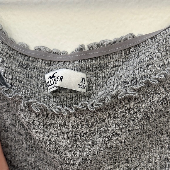Hollister Gray Knit Top - Picture 3 of 4